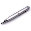 H-Customs Penna a sfera Kulli Pen Silver USB Stick 8GB Memory USB 2.0