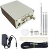 DAGIJIRD Trasmettitore analogico TV UHF VHF con antenna, adattatore coassiale RCA modulatore RF