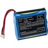 vhbw batteria compatibile con Clarke-Tech CT Triple dispositivo di misurazione (2600mAh, 11,1V, Li-Ion)