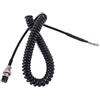 MONOJLY CB Radio Speaker Mic Microfono Ricambio 4 Pin Cavo per PR550 PR3100 PR4000 MRHH100 Auto Walkie Talkie
