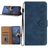 Tivenfezk Nadoli Portafoglio Custodia per Xiaomi Redmi Note 12 5G,Cover Goffrato Farfalla Fiore PU Pelle Flip Caso Funzione Stand Slot Cart Chiusura Magnetica