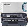 Pilogico 2 Toner Compatibile per HP 12A Q2612A per stampanti HP Laserjet 1010 1012 1015 1018 1020 1022 1022n 1022nw 3015 3020 3030 3050 3052 3055 M1005 M1319 M1319f - 2000 copie l'uno (2 Nero)