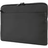 Tucano, Gommo Sleeve Custodia per MacBook Pro 16 e Laptop 15.6, Custodia Computer Imbottita in Materiale Gommato Water Resistant con Tasca Accessori e Zip Doppia, Nero