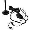 Koanhinn Antenna TV digitale HD per interni con amplificatore, lunga 150 portata, supporto per reception 4 K 1080 P HDTV per dispositivi locali