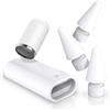 Cable Technologies Set di 3 punte per Apple Pencil Pro, USB-C, 2 e 1 generazione, Pencil Tips + Adattatore Ricarica & Tappo Magnetico, kit accessori ricambio per Apple Pencil 1a generazione