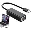 LearnLyrics Adattatore di Tipo C Ethernet, Adattatore di Rete USB di Tipo C, Adattatore Ethernet Ethernet USB Tipo C Gigabit, Adattatore di Rete USB Per Viaggi D'affari, Educazione