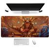 ITBT World of Warcraft Tappetino per XXL Mouse da Gioco - Gaming Mousepad Extra Grande 900 x 400mm - Pad 3mm con Base in Gomma Antiscivolo - Spessore 3mm Anime Tappetino Mouse, A