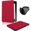 COCFOOKIW Custodia in Tessuto per 6 Pollici Kindle Paperwhite 5a/6a/7a Generazione (Versione 2012-2015, Modello EY21 & DP75SDI)-TPU Morbida Cover con Automatica Riattivazione/Sospensione Funzione