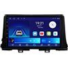 ADIVOX Autoradio Android 14 - Kia Picanto 2017-2022 CarPlay e Android Auto, display touchscreen CarPlay da 9 pollici, sistema autoradio multimediale wireless HD | Wi-Fi, RDS (T1 2 GB/32 GB Qua