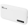 Annadue Hotspot WiFi Portatile 5G per Viaggi, Dispositivo Hotspot Mobile 5G Wifi6 con 6100 MAh, Supporto 16 Dispositivi, Slot per Scheda SIM, Dispositivo WiFi Portatile Ad Alta velocità