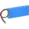 Akkuman.de Akkutechnik vom Fachmann Batteria 9,6 V 1600 mAh F1 x 8 cavo aperto, universale, 9,6 Volt