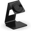 KUTEWEU Watch Supporto Compatibile con Forerunner 265S/265/965/955, Supporto Orologio in Metallo Stazioni di Ricarica Dock Notturno Stand Dock Gestione Cavi per G armin Forerunner 255/Venu SQ (Black)