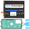GLK-Technologies Batteria di ricambio ad alta potenza, compatibile con Samsung Galaxy A52 A525F, A52 5G A526B, A52s A528B | GLK-Technologies Battery | Accu | Batteria da 4700 mAh | incl. 2 set di nastri adesivi