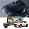 Fitcamx 4K Fronte e Rear Dash Cam compatibili con Volvo XC60 2018 2019 2020 2021 T5 T6, V90 S90 2017-2021 (Modello A), OEM LOOK, Dual 2160p + 1080p UHD Video, Loop registrazione WiFi, 128GB Card