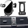 Kacarx Porta Cellulare Auto Per BMW X5 / X6 accessori [Solo compatibile con BMW X5 e X6 E70,E71 anni 2008-2013] Rotativo 360°、Funzionamento a una mano、Facile da installare