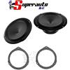 Superauto hi-fi Audison AP 6.5 coppia di woofer 165mm, potenza RMS 70W a 4 Ohm set adattatori altoparlanti per MERCEDES Vito dal 2015 in poi Predisposizione Anteriore