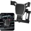 LUNQIN Supporto per telefono per auto per Alfa Romeo Giulia 2017 2018 2019 2020 2021 2022 2023 Accessori Auto Staffa di navigazione Decorazione interna Supporto per cellulare mobile