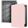 Youngme Custodia per Kindle Paperwhite da 6 (7a generazione 2015), ultra trasparente, morbida e flessibile, in TPU trasparente, con funzione sleep/wake automatica, per Kindle Paperwhite (modello n. DP75SDI),