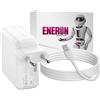 ENERON Stay always ON! Alimentatore Eneron 30W USB-C - Caricabatterie compatibile con MacBook Air 13″ (A1932 A1882 A2164) - 20V Power Adapter Bianco