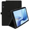 INSOLKIDON Compatibile con DOO-GEE Tab E3 Pro 13-INCH Tablet Custodia protettiva in pelle Cover con Funzione di Supporto, Auto Svegliati/Sonno,Cover Protezione in PU Pelle (Nero)