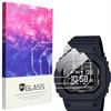 Blueshaweu 3 Pezzi Vetro Temperato Compatibile per DW-H5600 watch, Pellicola Protettiva Schermo in Vetro Temperato Alta Risoluzione Ca-sio watch DW-H5600. (Glass) (DW-H5600)