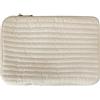 Yunseity Borsa per Laptop, Custodia Protettiva con Chiusura a Cerniera Antiurto, Custodia per Laptop Semplice Ed Elegante per Tablet da 13 a 14 Pollici (Bianco)