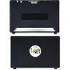 new net - Scocca Superiore Cover Case LCD Compatibile con Acer 60.HEFN2.001, AP2ME000601, 60.A3NN2.001, 60.HEFN2.F01 [Colore Nero - ABS]