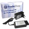 Trade-Shop Caricatore per batteria agli ioni di litio da 21,6 V, Hilti B22, B22/1.6, B22/2.6, B22/3.3, SR 4-A22, SR 6-A22, ST 1800-A22, AG 125-A22, HDE 500-A22/25,2 V 1A, alimentatore