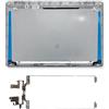 WANGHUIH Coperchio posteriore LCD + cerniere dello schermo compatibile con HP 250G8 255G8 250 G8 255 G8 TPN-C139 (A2+H)