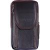 Starnearby Borsa da Cintura Uomo in Pelle di Vacchetta, Porta Cellulare con Custodia, Marsupio da Cintura per Cellulare
