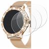 brotect Pellicola Vetro per walkbee Smartwatch 1.3 | (rotondo) 3 Pezzi Chiara Protezione Schermo Made in Germany Durezza 9H Anti-Graffio Glass Screen Protector