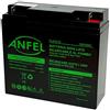 ANFEL BATTERIA RICARICABILE AL PIOMBO 12V 18AH ANTIFURTO GRUPPO CONTINUITA 18 UL18-12