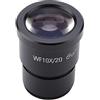SEAFRONT Oculare WF 10x Lente per Microscopio, WF10X / 20 Wide Field Stereo Microscope Oculari Dimensioni di Montaggio 30mm