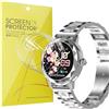 Blueshaweu 6 Pezzi Pellicola Compatibile‎Homailida G208 ‎1,2" Smartwatch,Pellicola Protettiva Compatibile per Homailida Smartwatch G208 ‎1,2",Sensibile al Tatto,Senza Bolle,HD TPU Film (Trasparente)