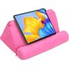 EcoGleam Supporto per cuscino per tablet, supporto per letto, cuscino per tavolo, supporto per tablet con custodia, supporto per penna per telefono e-reader smartphone