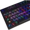 Ruarby 104 Tasti Russo Coreano Retroilluminato Keycaps Profilo OEM ABS Keycap FAI DA TE Per Tastiera Meccanica Cherry MX Interruttore Coreano Keycaps Retroilluminato Per Tastiera Meccanica