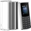 SDTEK Custodia per Nokia 105 4G Cover Case Bumper Caso Trasparente Crystal Clear Silicone Gel