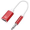 CGACCSD Cavo adattatore USB Tipo C Femmina Jack 3,5 Mm Maschio, Cavo Tipo C USB 3.1 Femmina Jack Audio Male Adattatore, Adatto Per Auricolari, Cuffie E Altoparlanti, Compatibile con Pl