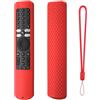 Generic Custodia Protettiva per Telecomando per Xiaomi XMRM-ML,Copertura Protettiva in Silicone Anti-scivolo Anti-goccia con Cordino per Xiaomi XMRM-ML Accessori per Telecomando (Rosso)
