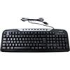 TASTIERA USB MULTIMEDIALE PC LAYOUT ITALIANO BLACK LINQ K3