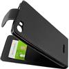 ebestStar - Cover Compatibile con Wiko Fever 4G Custodia Protezione Pelle PU Risvolto Verticale, Nero