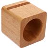 RORPOIR Porta Cellulare da Tavolo in Legno, Supporto Smartphone a Cubo Amplificatore Sonoro Passivo, per Uso Interno ed Esterno