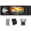 iFutniew Autoradio 1 DIN stereo MP5 Bluetooth FM USB Autoradio 4022D con fotocamera a 12 luci