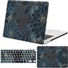 FFBOFFC Custodia Compatible per MacBook 12 Pollici con Retina Display Versione 2015 2016 2017 Modello A1534 A1931, Plastica Rigida Protettiva Cover & Tastiera Copertina, 1693 Fiore blu