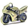 Ciway moto forma USB 2.0 Flash Drive capacità elevata, no finto rame (rosso, GB) Bronze 32GB