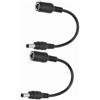 ZASCHMOY Cavo Convertitore per Laptop da 2 Pezzi da 7,4x5,0 Mm Femmina a 5,5x2,5 Mm Maschio Adattatore - ABS Resistente, Compatto e Ricarica Rapida