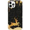 Mixroom - Cover Custodia Per iPhone 12 Mini In Silicone TPU Fantasia RENNA E DECORAZIONI NATALIZIE 870