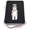 Onwomania Bavaglio contraccettivo preservativo Chiave USB in confezione regalo in alluminio 8 GB USB 3.0