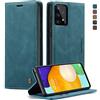 WenBaby CaseMe Cover per Samsung Galaxy A53 5G, Magnetica Cover a Libro con Slot per Schede, Custodia in PU Pelle Portafoglio per Samsung Galaxy A53 5G, Blu