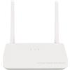 GOWENIC Router 4G LTE con Slot per Scheda SIM, Router Hotspot WiFi Mobile da 300 Mbps con Porte LAN WAN e 2 Antenne, Supporta 32 Utenti, per Ufficio Domestico (Spina europea)